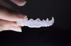 Transparent ferule retainer teeth alignment