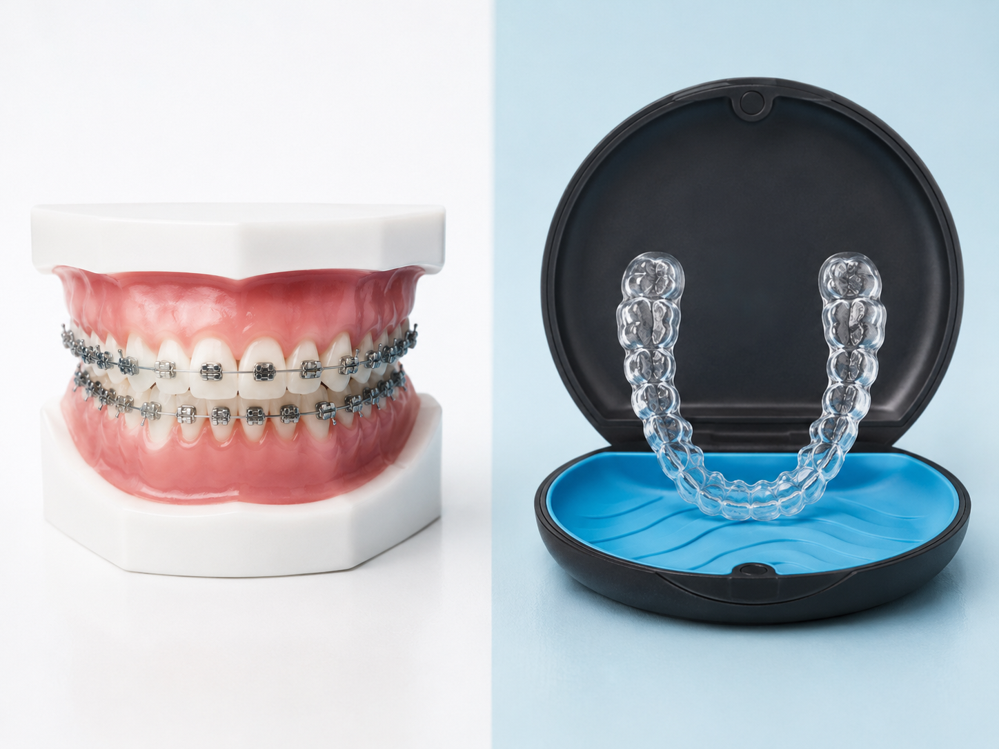 Braces and Clear Aligner Comparison