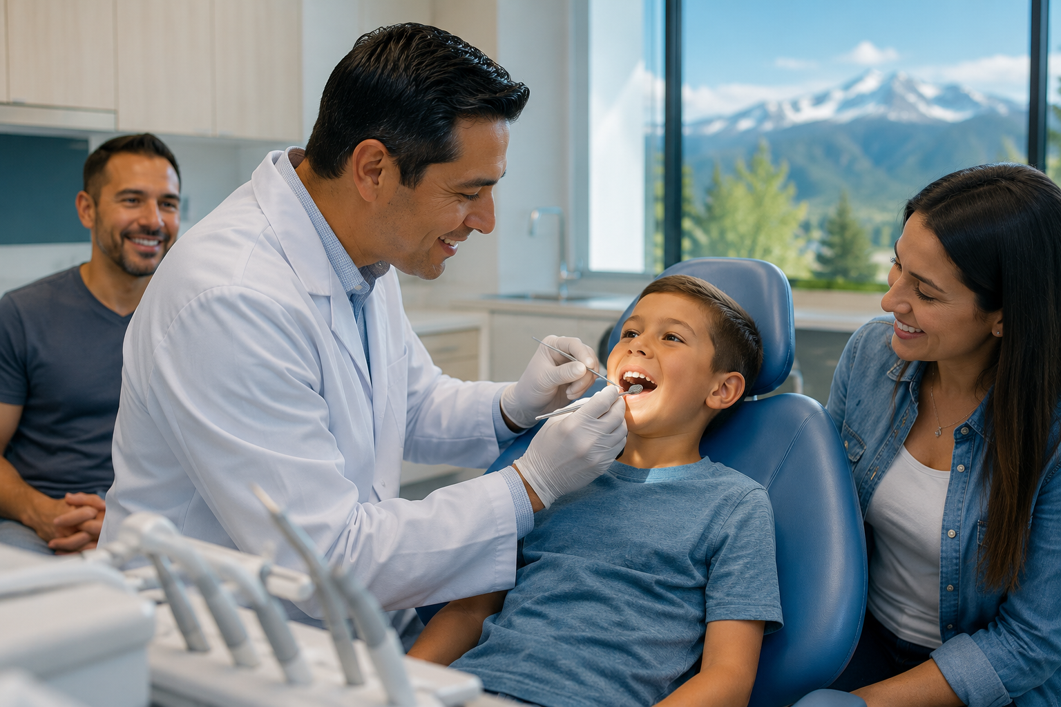 Friendly Family Dental Checkup