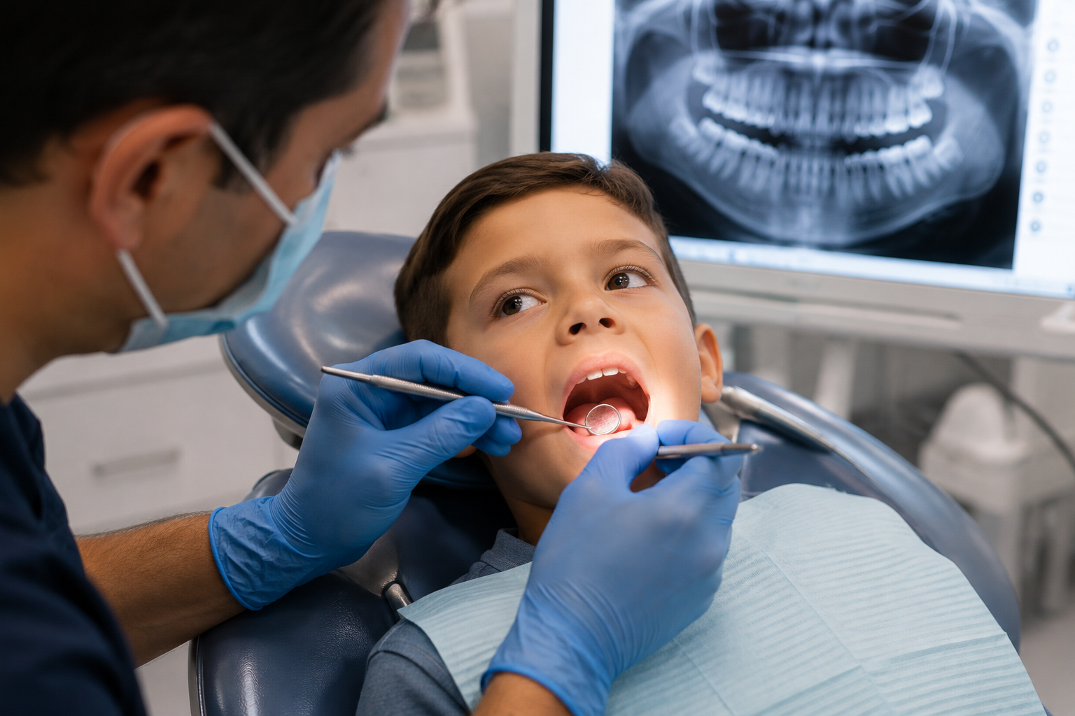 Routine Pediatric Dental Examination