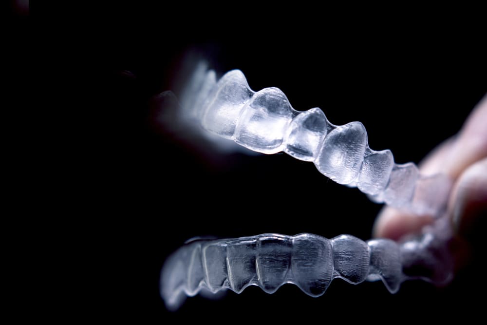 clear plastic retainers